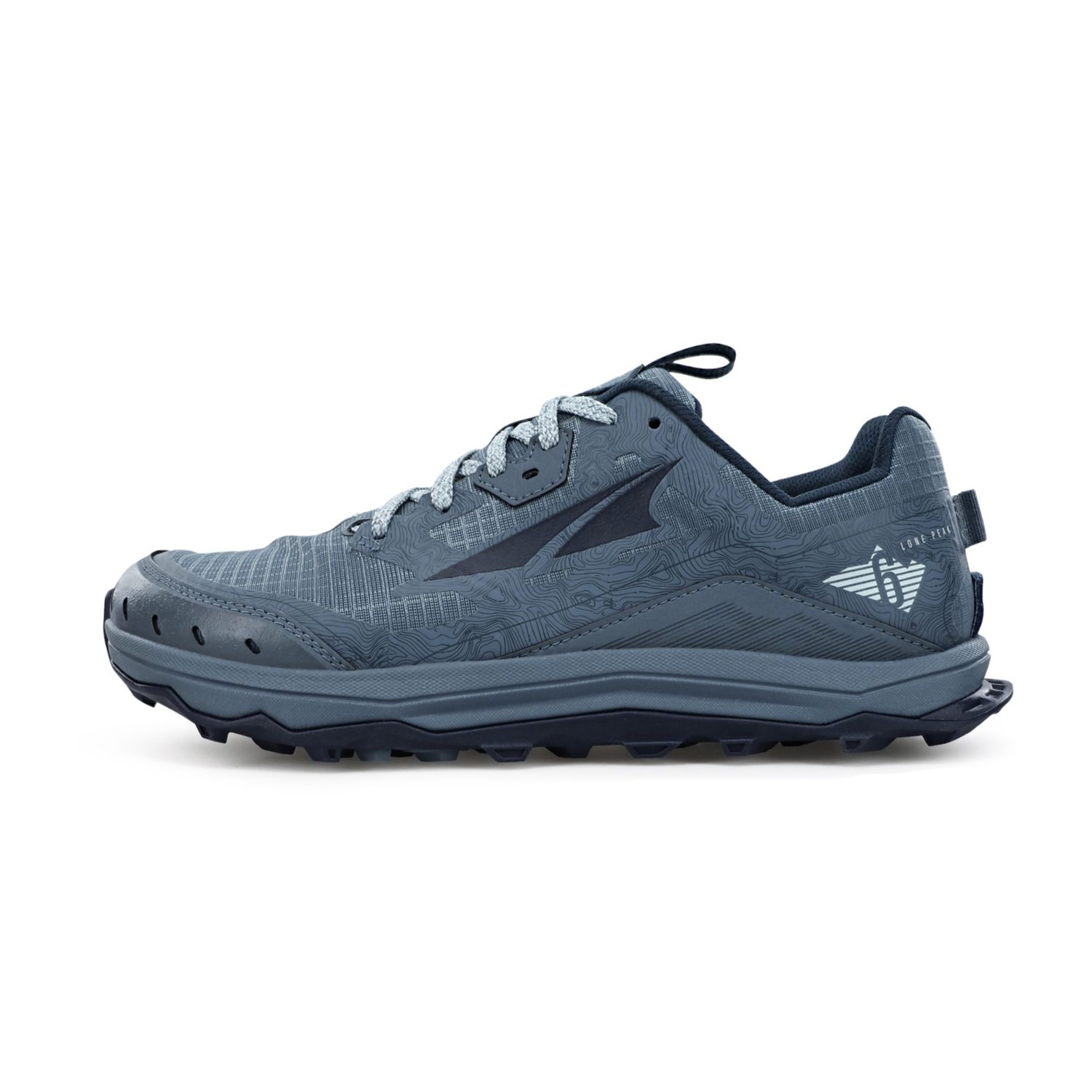 Zapatillas De Trail Running Altra Lone Peak 6 Mujer Azul Marino Azules Claro | Costa Rica-01234799